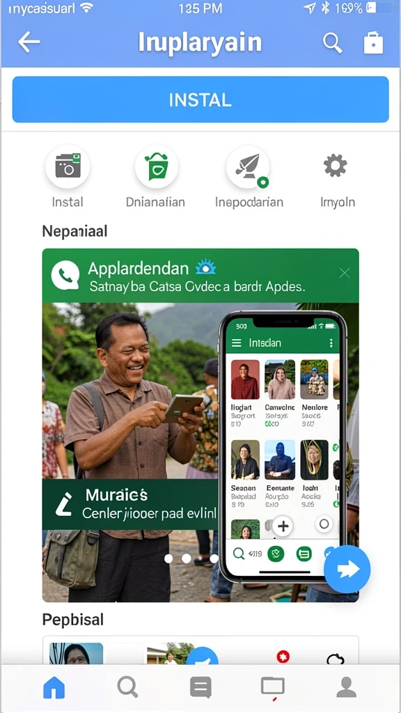 Tampilan pertama yang menawan dengan grafis detail.