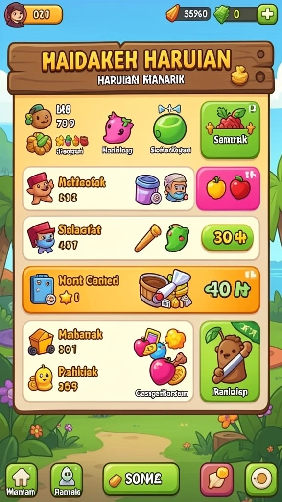 Mode multiplayer yang memungkinkan bermain dengan teman.