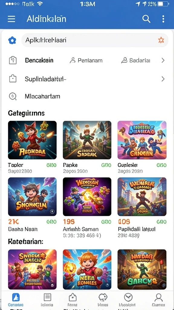 Tampilan antarmuka yang intuitif dan ramah pengguna.