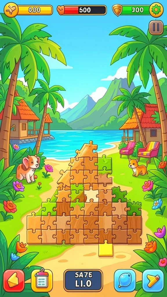 Screenshot pertama menunjukkan gameplay yang menarik.