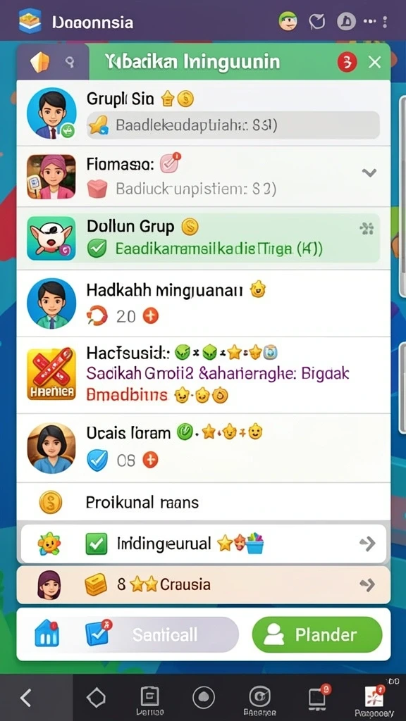 Tangkapan layar menampilkan antarmuka utama BBCA4D.