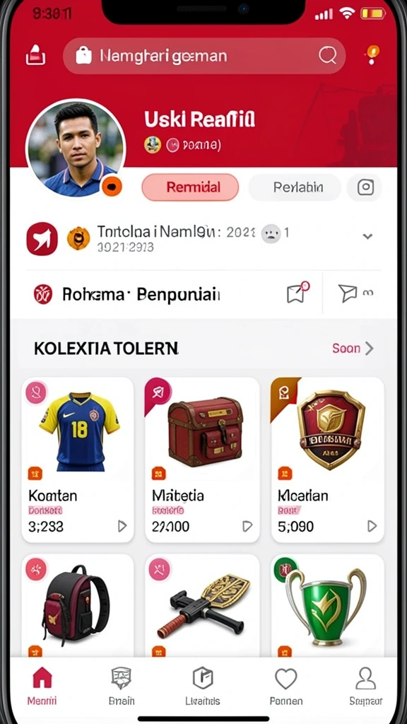 Gambar ini memperlihatkan salah satu level menantang yang bisa dimainkan.