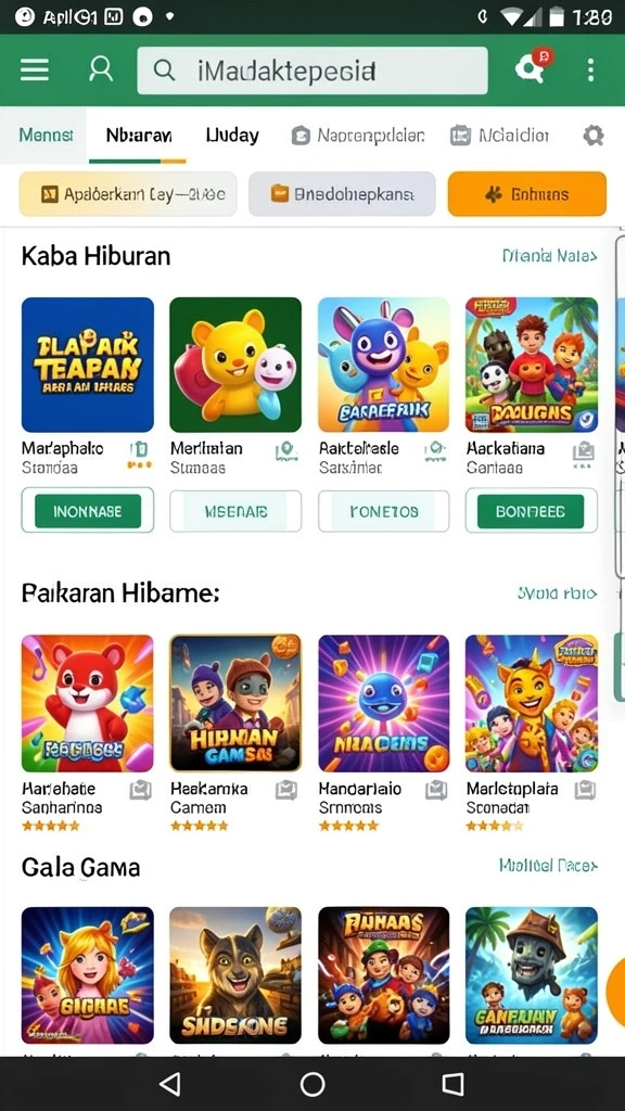 Halaman komunitas yang interaktif bagi pengguna.