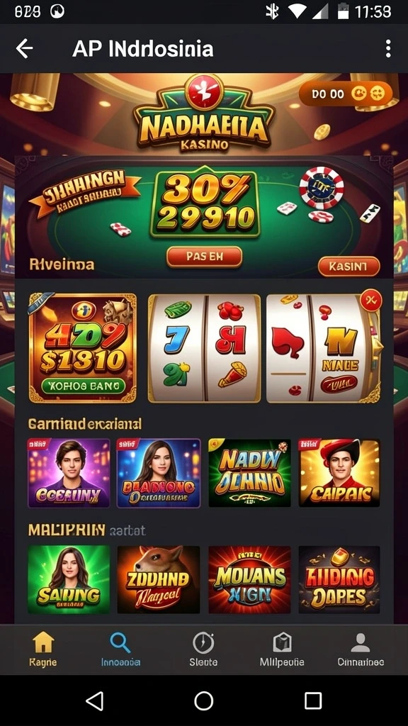 Tampilan level pertama yang memukau dan menantang.
