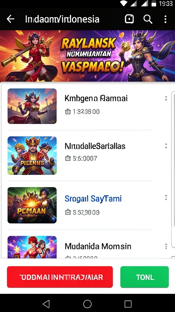 Screenshot menunjukkan pertempuran seru antara karakter dan musuh.