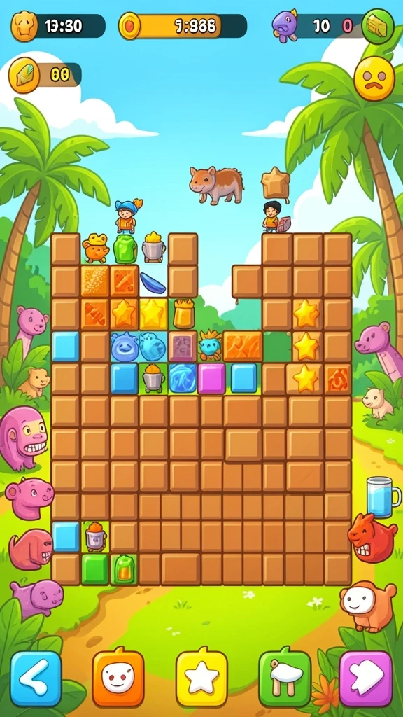 Screenshot menampilkan pencapaian yang diraih oleh pemain setelah melewati level sulit.