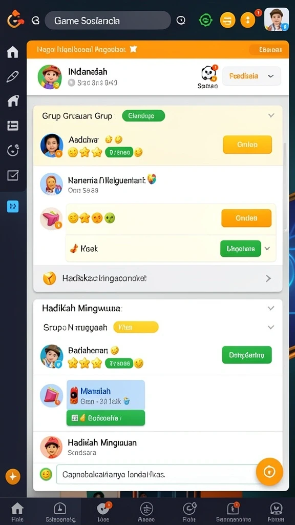 Beragam pilihan permainan yang menghibur dan menantang.