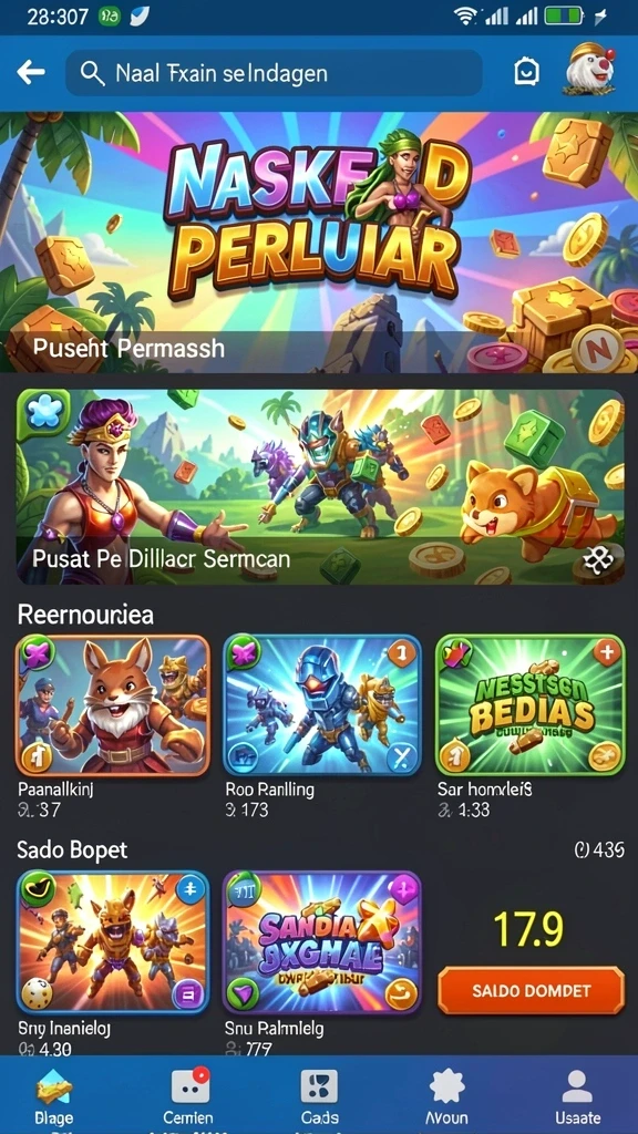 Tampilan antarmuka yang ramah pengguna dan intuitif.