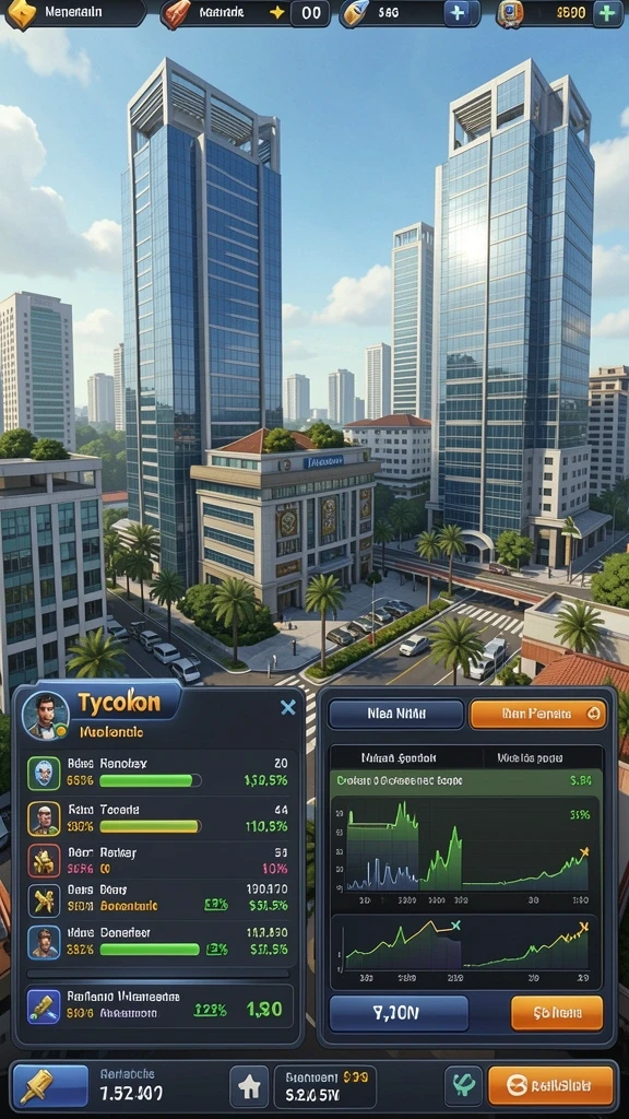 Sistem upgrade karakter yang intuitif dan menarik.