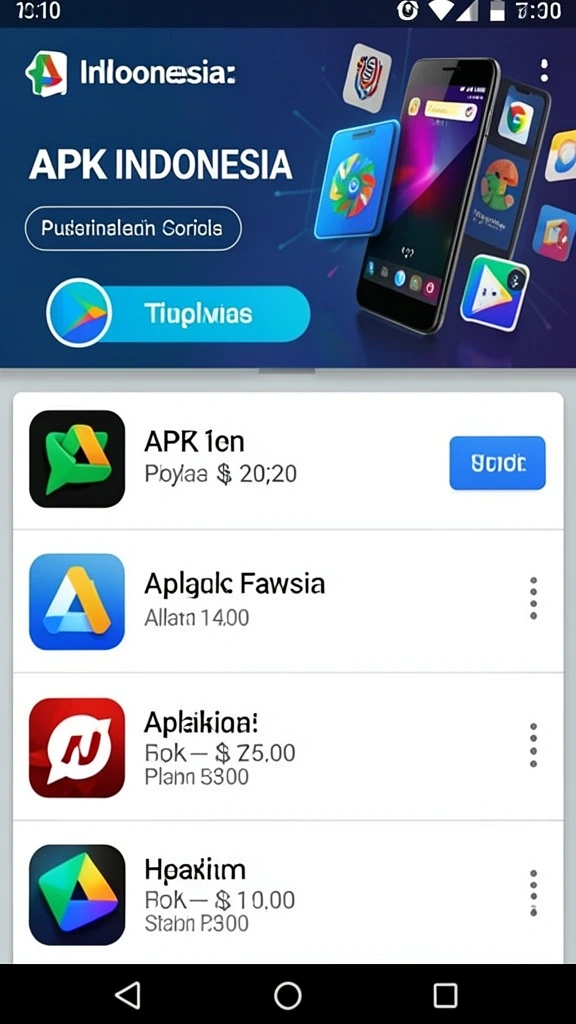 Tampilan halaman utama aplikasi IBET899.
