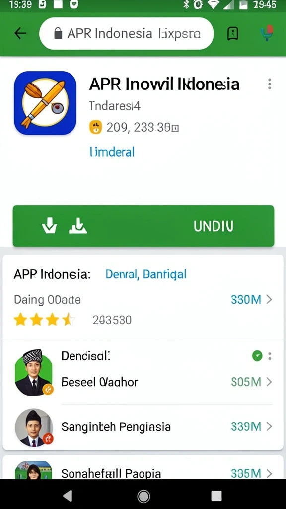 Tampilan antarmuka yang ramah pengguna.