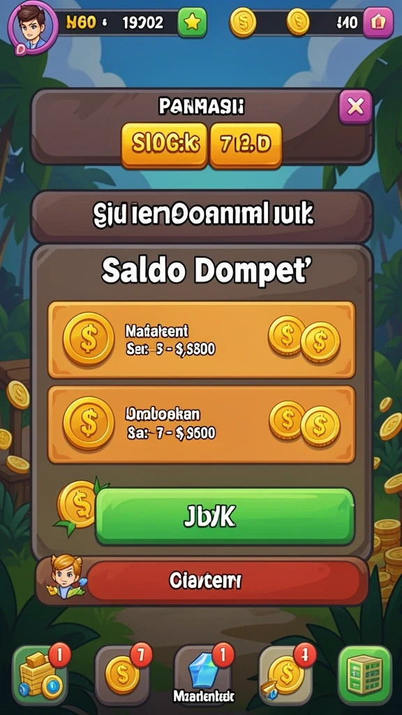 Gameplay interaktif yang mendebarkan di setiap level.