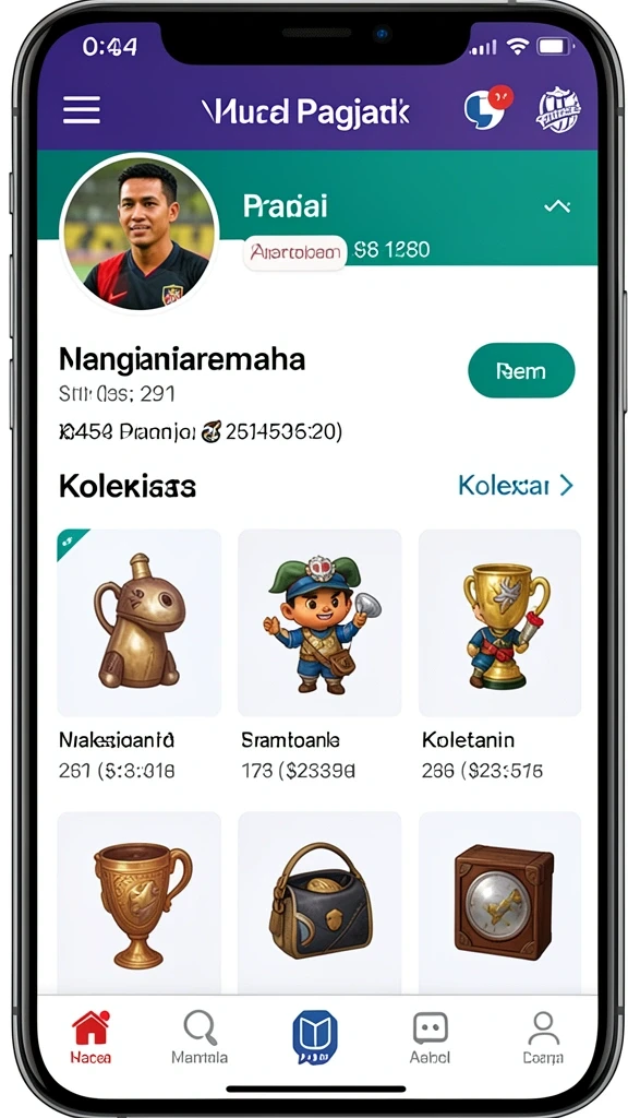 Karakter-karakter unik dengan kemampuan khusus.