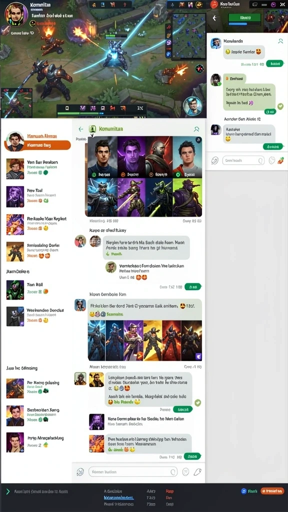 Karakter menarik dengan kemampuan unik dalam permainan.