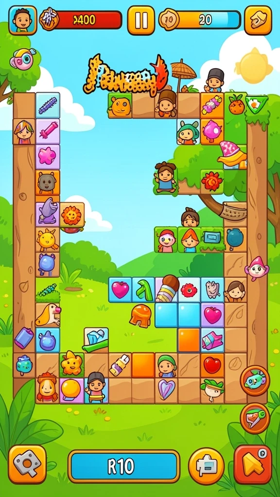 Tampilan awal game OVO99 yang menarik dan intuitif.