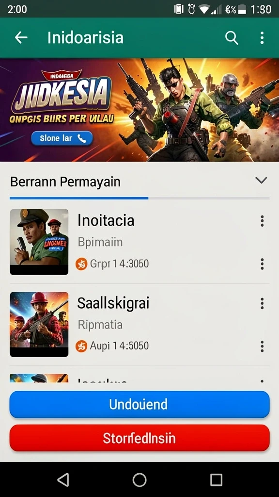 Tampilan antarmuka yang menarik dan mudah digunakan.