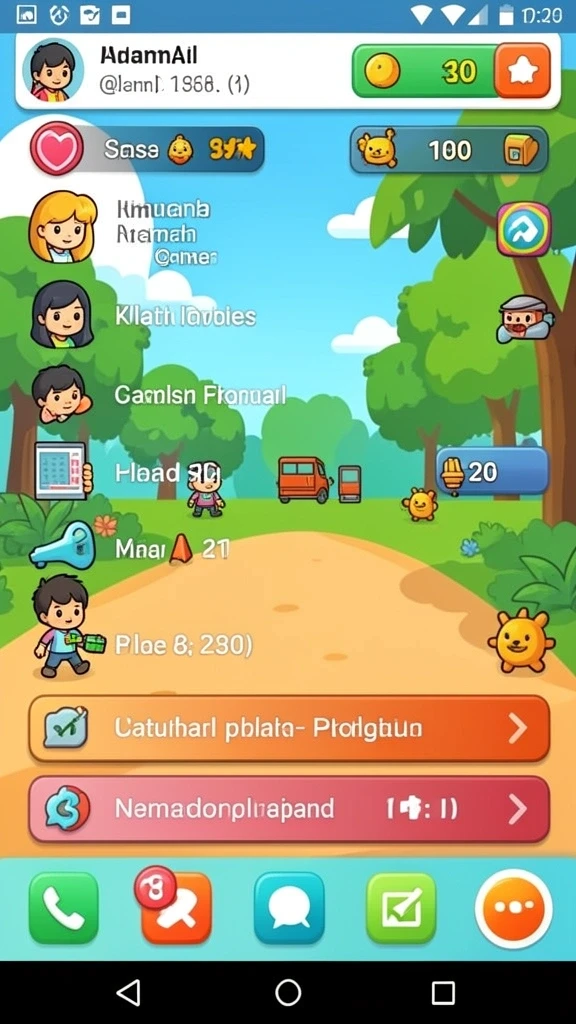 Tampilan utama PGKING yang menawan dan informatif.