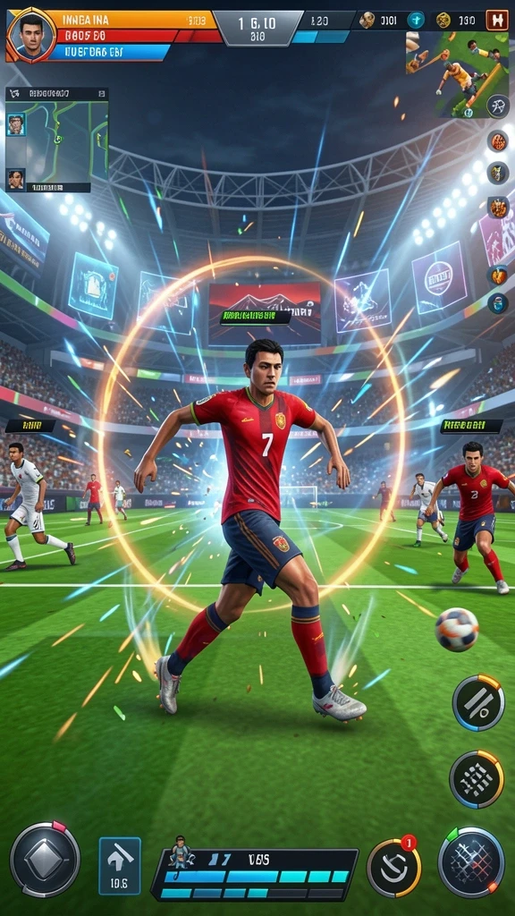 Screenshot memperlihatkan momen seru dalam mode multiplayer.