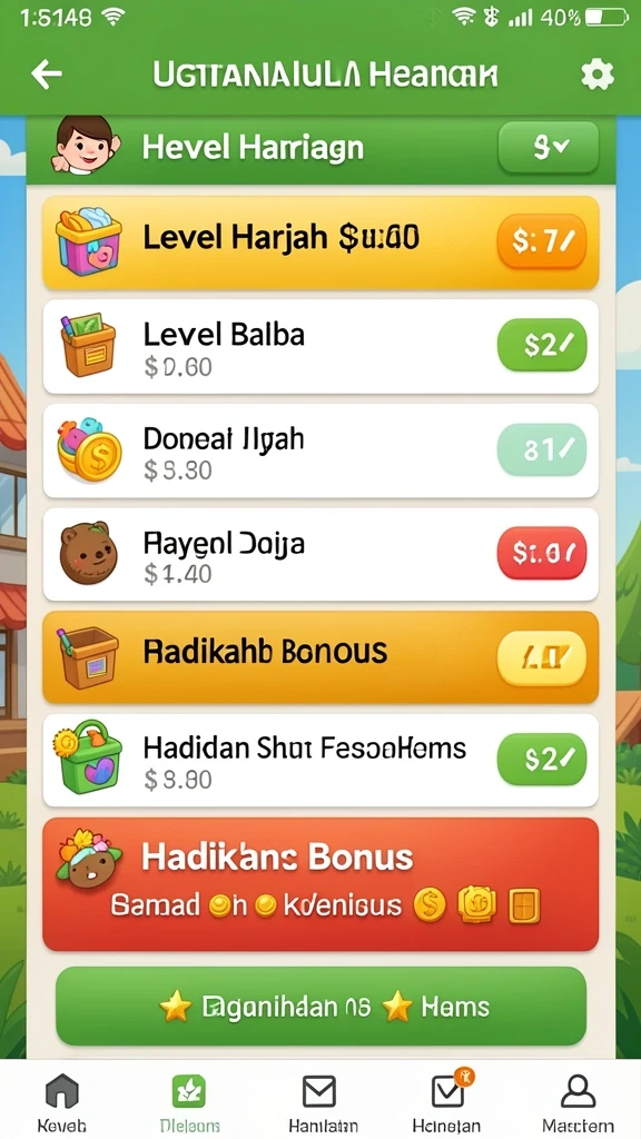 Interface yang user-friendly dan mudah dipahami.