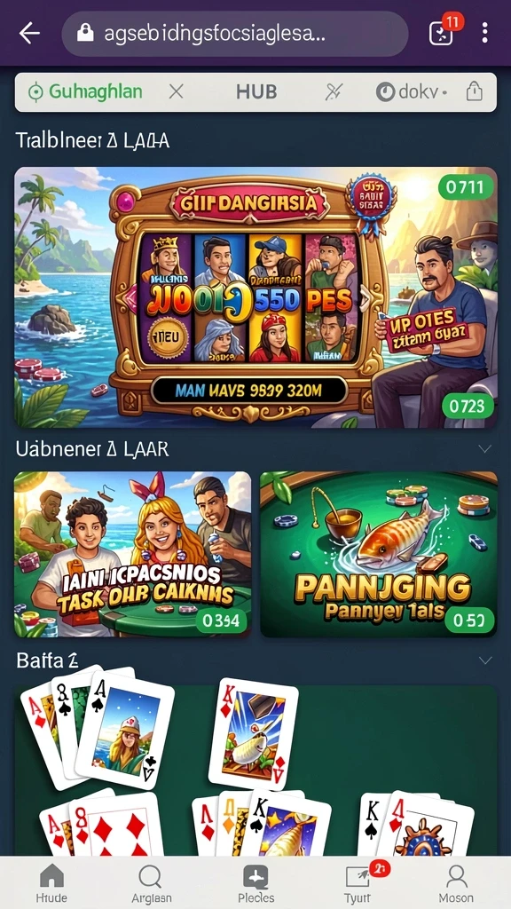 Tampilan antarmuka yang user-friendly dan menarik.