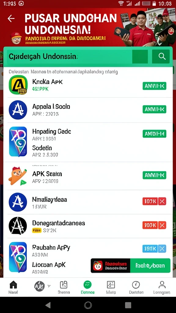 Tampilan antarmuka yang menarik dan intuitif.