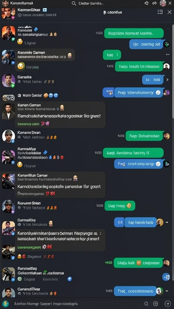 Tampilan antarmuka yang user-friendly.