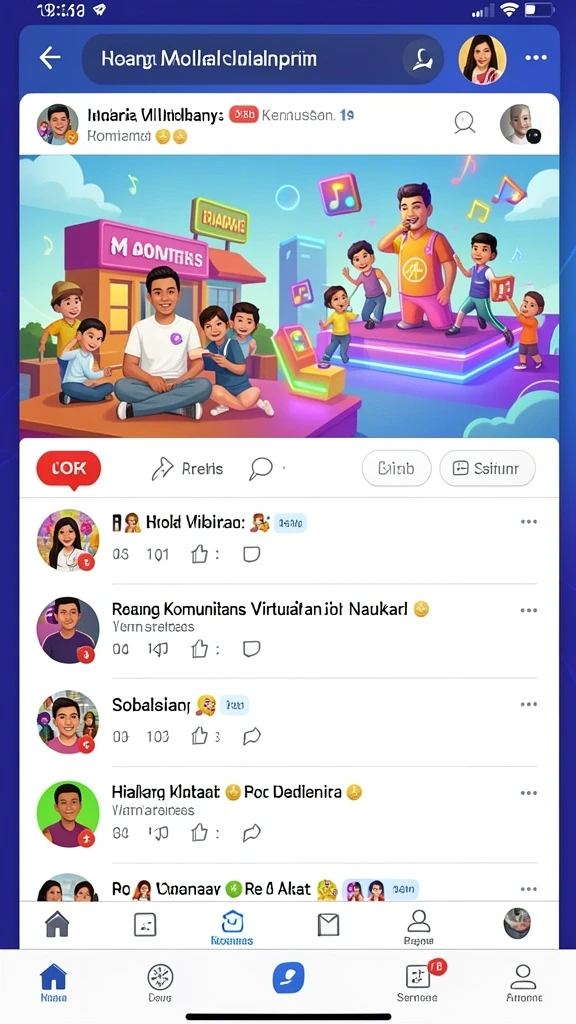 Sistem hadiah yang menarik dan menambah motivasi.