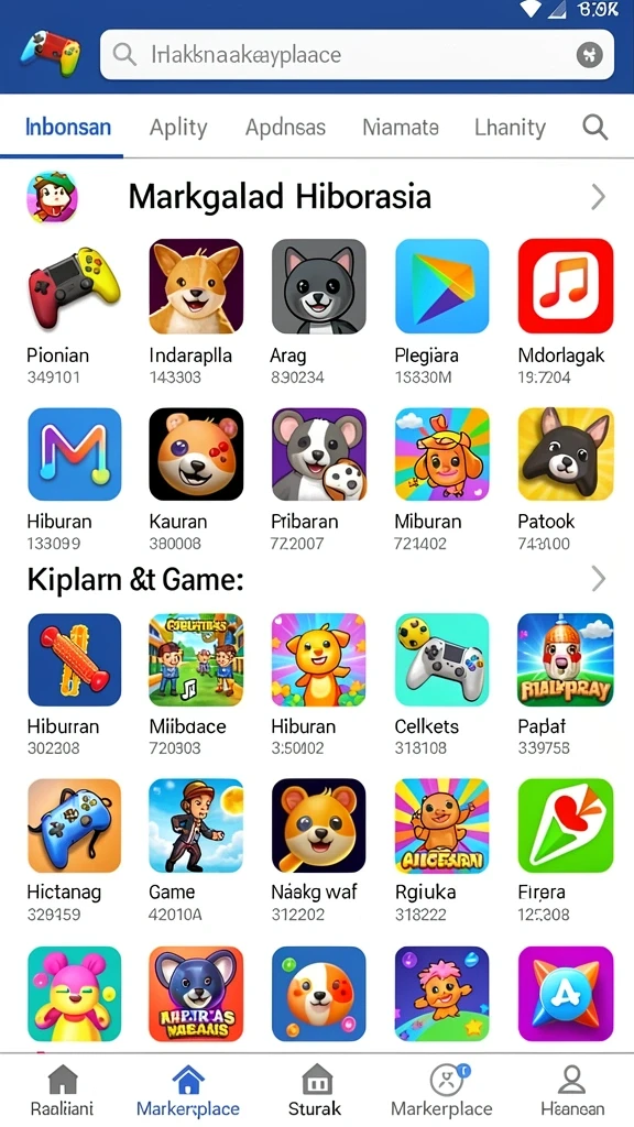 Tangkapan layar menampilkan aksi epic dalam permainan.