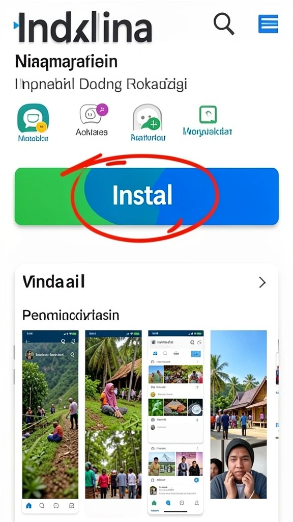 Gambar karakter utama yang siap beraksi.