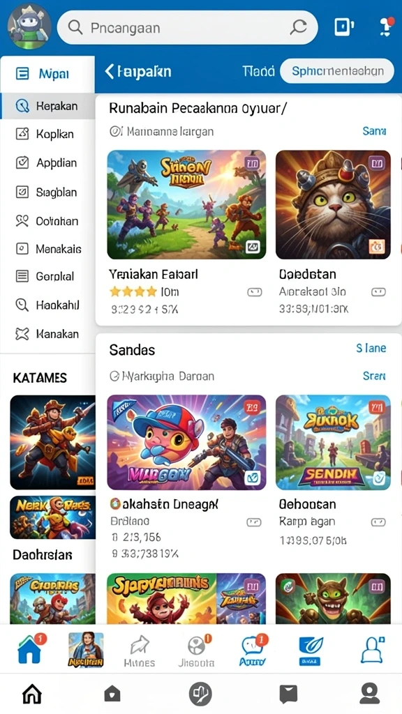 Cobalah tantangan baru di setiap level.
