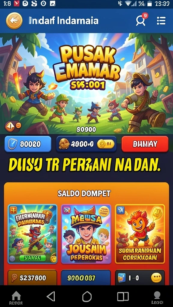 Tampilan antarmuka yang menarik dan interaktif.