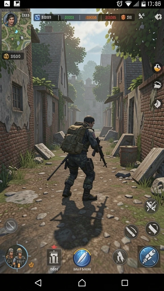 Screenshot dari mode multiplayer yang seru.