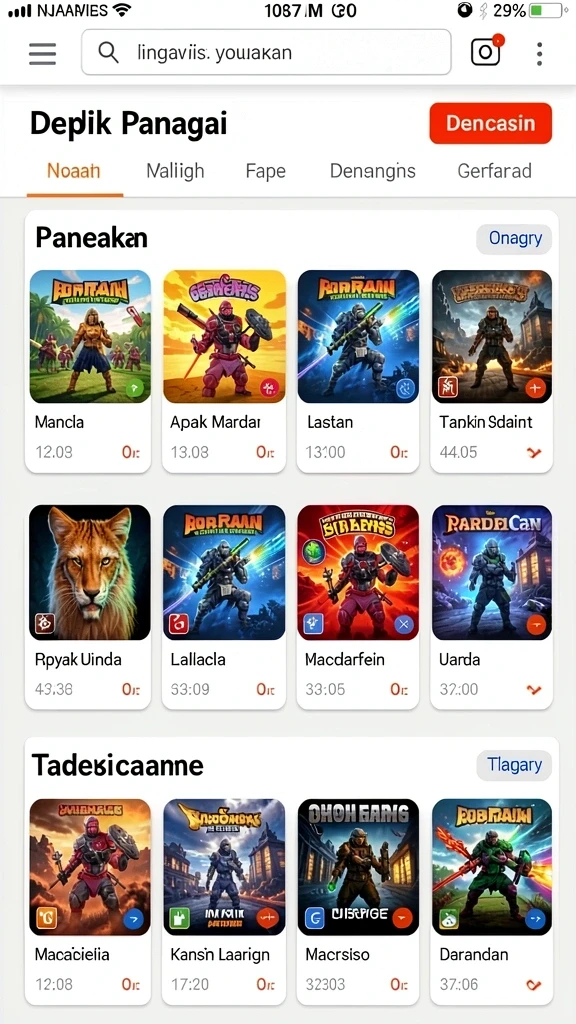 Tampilan antarmuka yang menarik dan mudah dipahami.