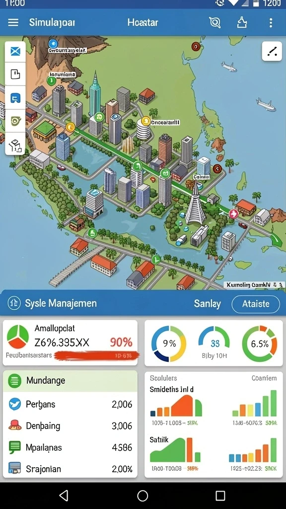 Tampilan antarmuka yang menarik dan intuitif.
