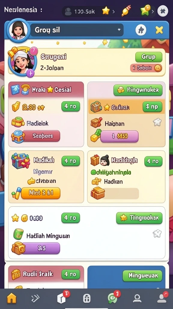 Misi menarik yang menantang keterampilan pemain.