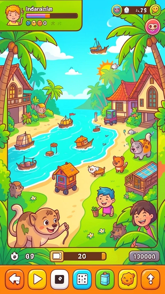 Gameplay yang menegangkan dan penuh aksi.