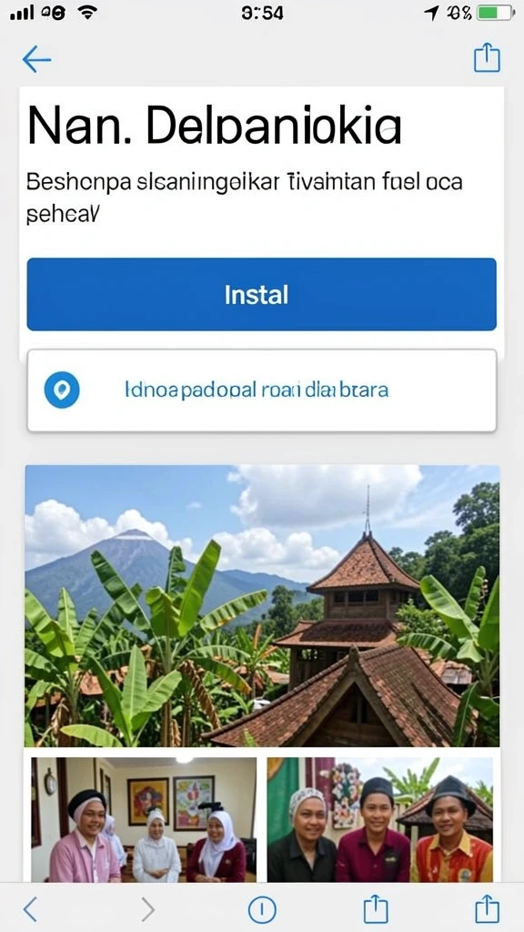 Tampilan antarmuka pengguna yang intuitif.
